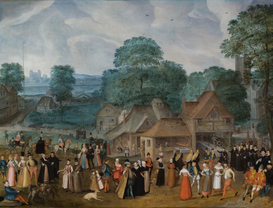 The Restoration of â€˜A FÃªte at Bermondseyâ€™ by Marcus Gheeraerts the