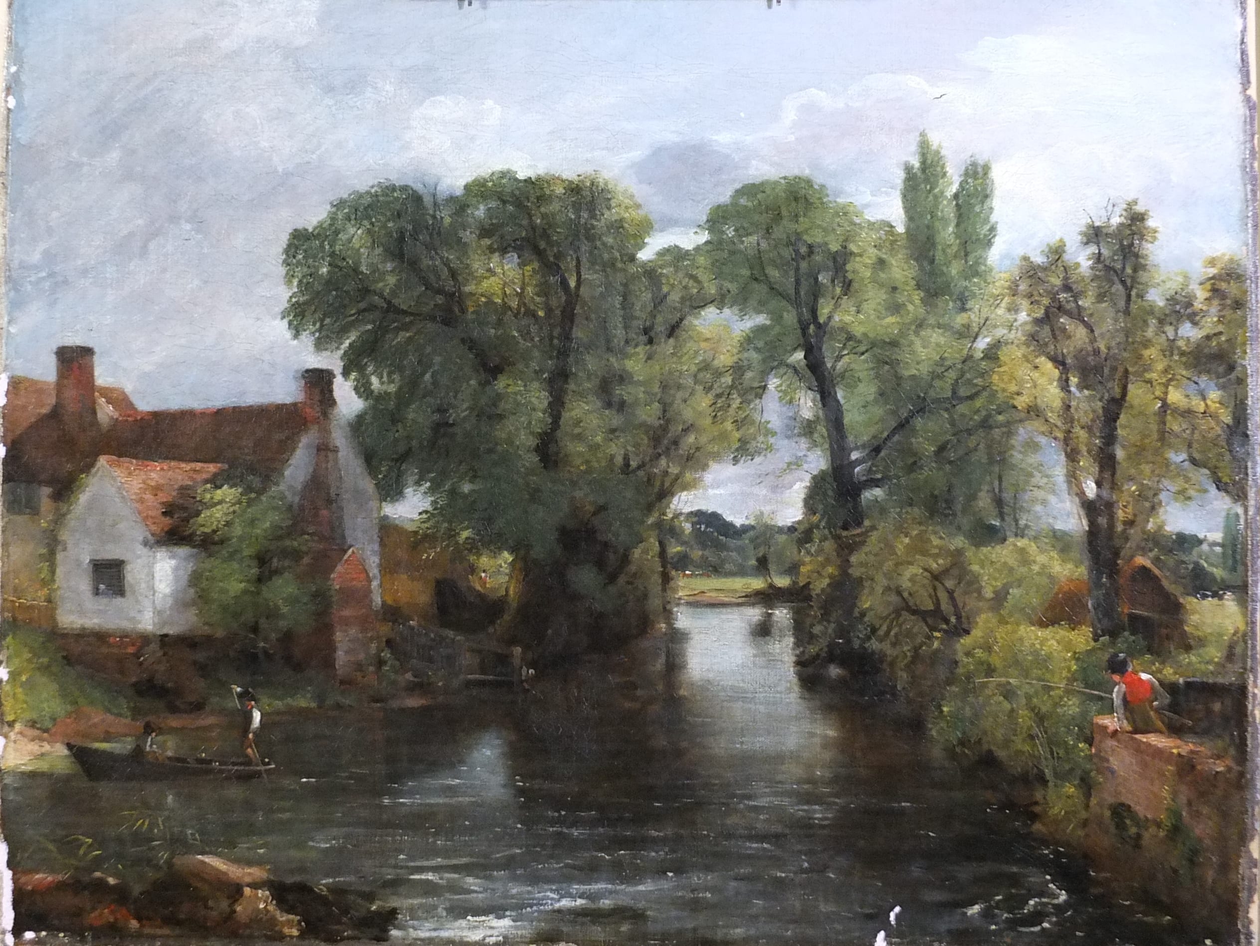 Констебль. Джон Констебл (1776-1837). Джон Констебл Мельничный поток. John Constable (1776-1837). Джон Констебл художник.