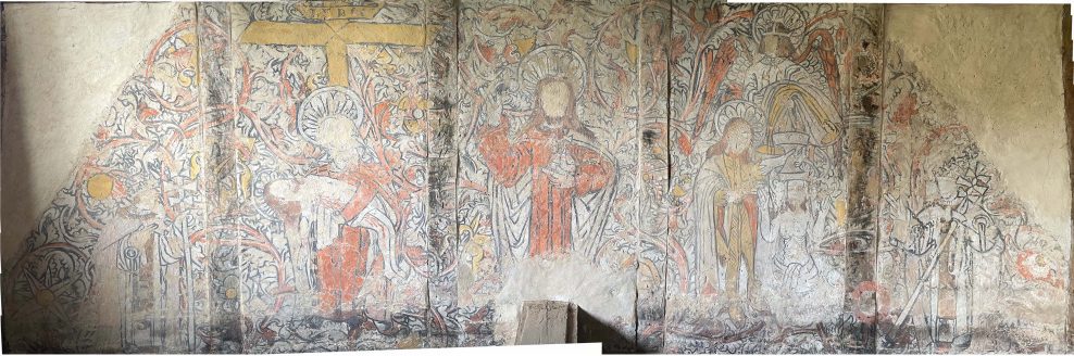 15/16th Century Wall Paintings at Piccotts End, Hertforshirt