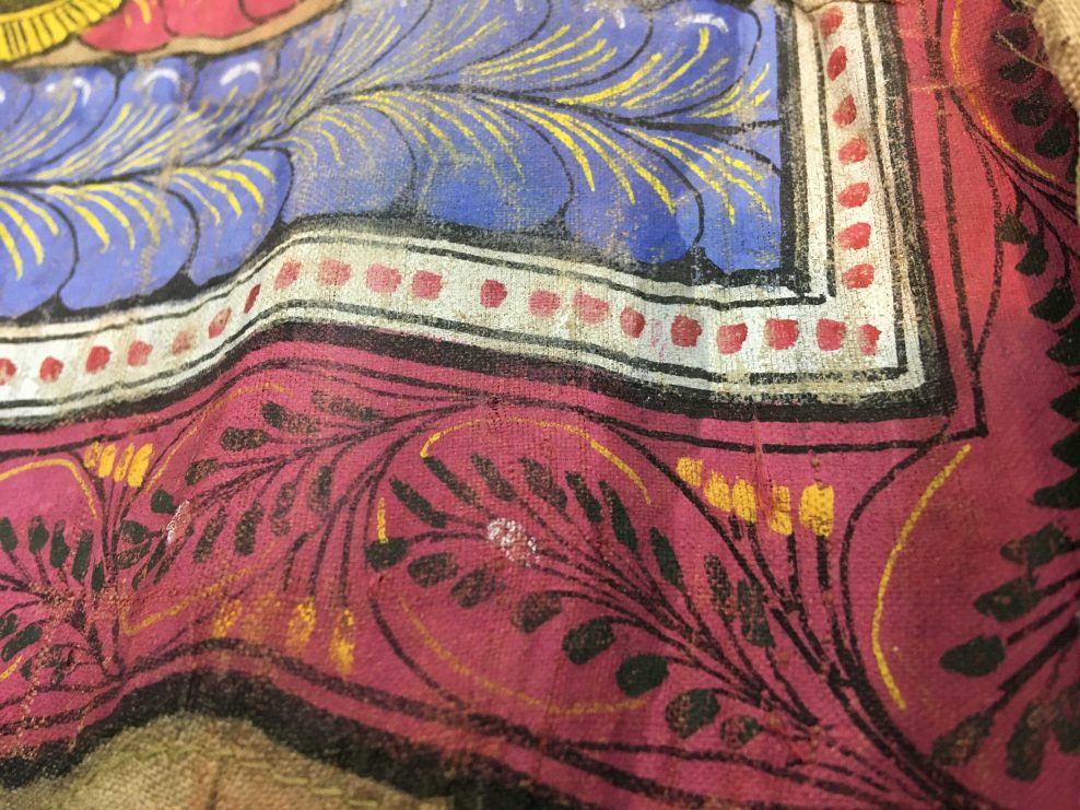 Indian painted textile