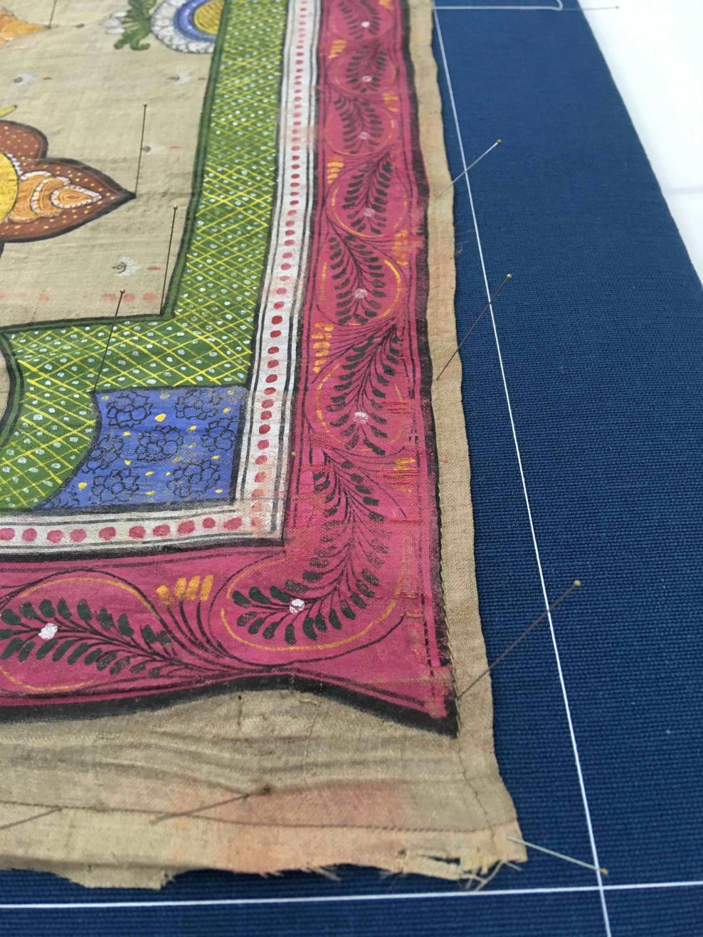 Indian painted textile