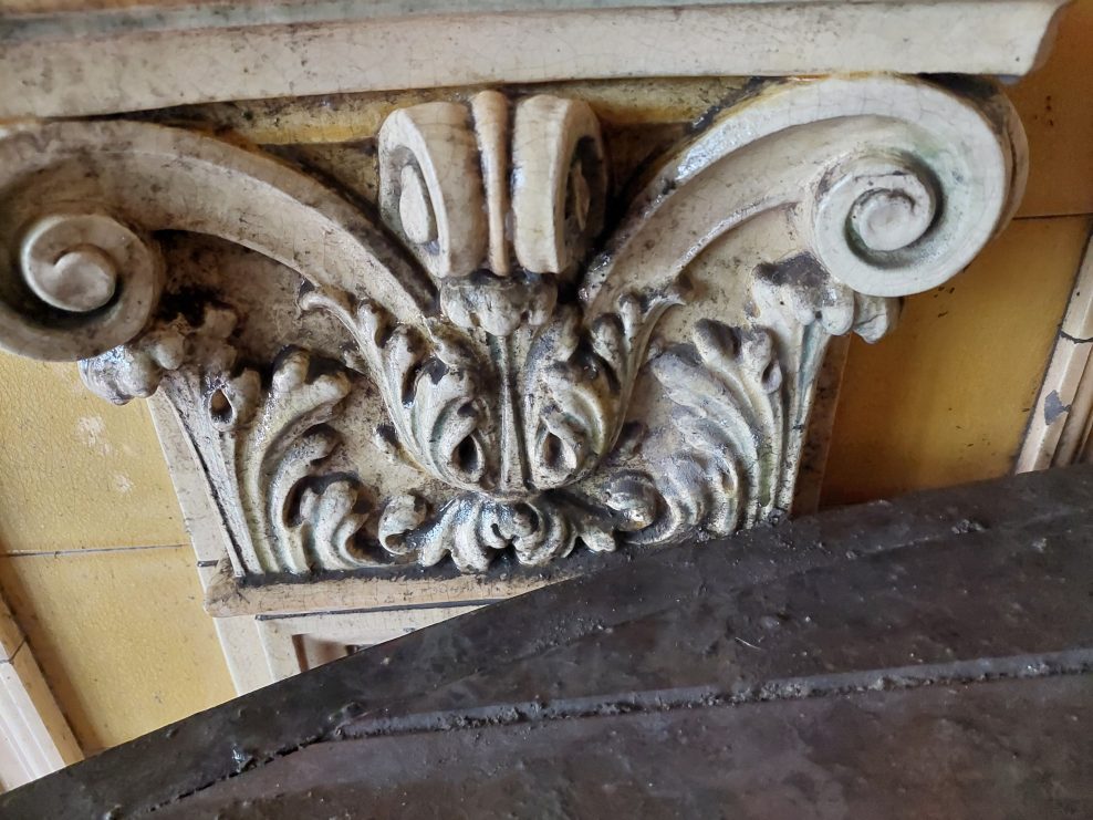 Tiling, faience and sculptural ceramics, Morecambe Winter Gardens